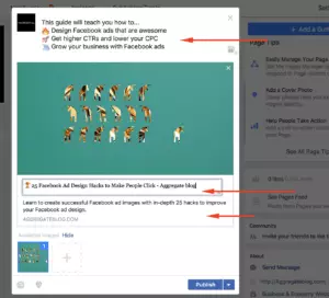 如何在Facebook廣告中插入emoji？
