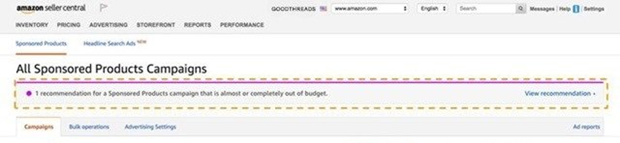 亞馬遜新推Sponsored Product廣告預算通知工具，或將威脅Google及Facebook現(xiàn)有業(yè)務