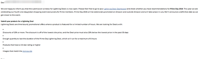 2018年亞馬遜Prime Day，賣家在4月至7月都該干點什么？