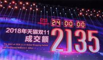 2135億！十年天貓，2018雙11完美收官